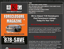 Tablet Screenshot of buylvforeclosure.com